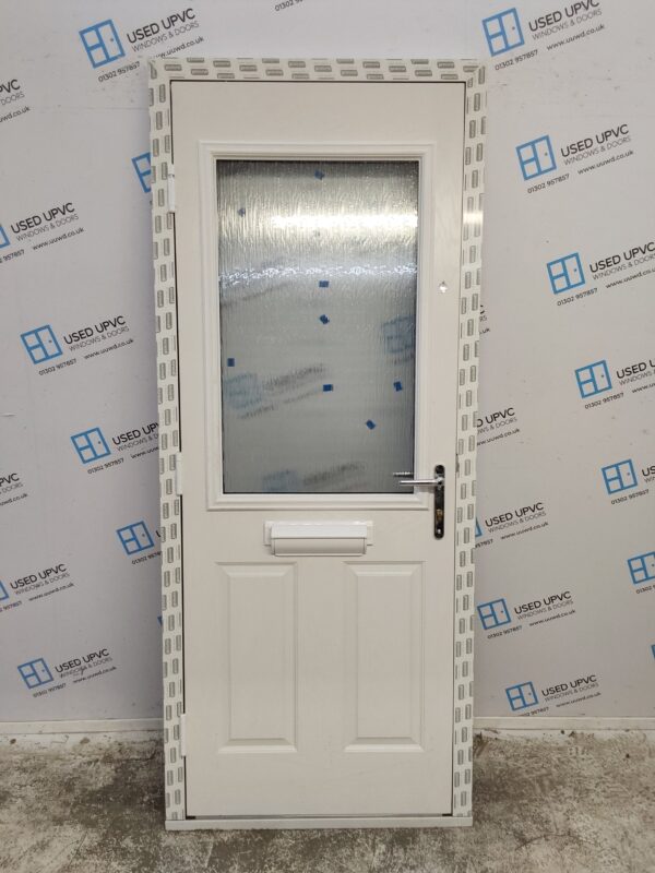 Brand New Dark Blue Composite Front Door 870mm x 2095mm C1ND37 - Image 2