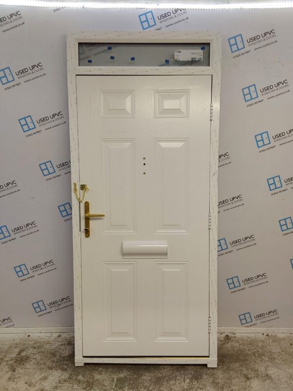 Brand New White Composite Front Door 975mm x 2195mm C1ND40 - Image 2