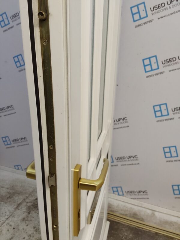 Used White Upvc Front Door 930mm x 2025mm 0416 - Image 7