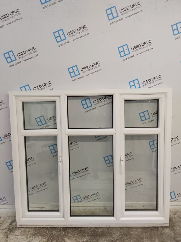 Used White Upvc Window 1510mm x 1345mm SC1011 - Image 2