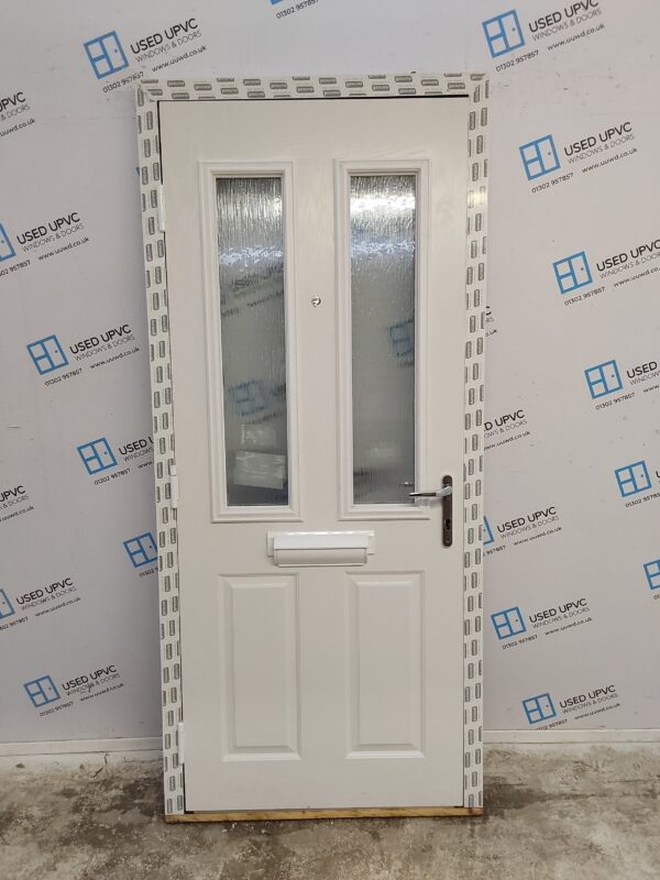 Brand New White Composite Front Door 920mm x 2030mm C1ND56 - Image 2