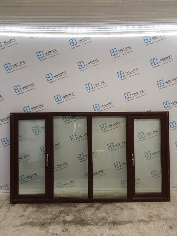 Used Woodgrain Upvc Window 2325mm x 1310mm C7W08 - Image 3