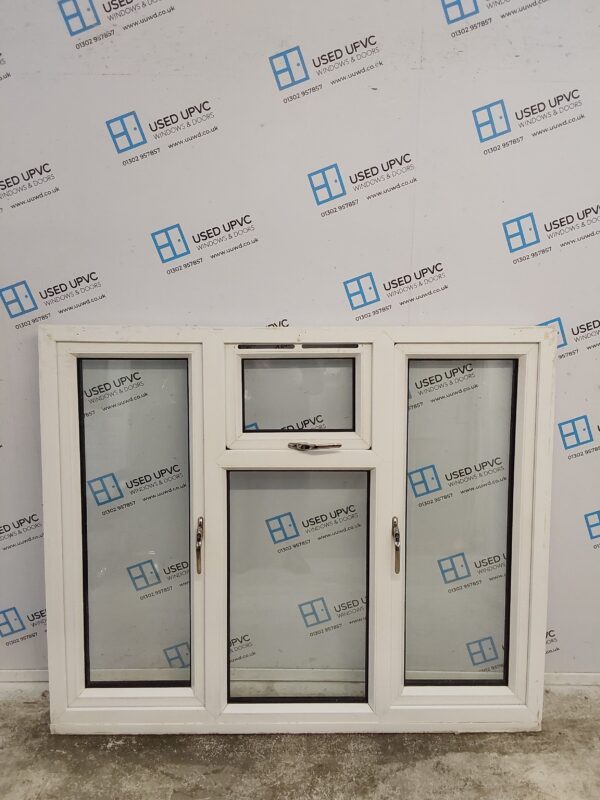 Used White Upvc Window 1540mm x 1270mm C7W11 - Image 3