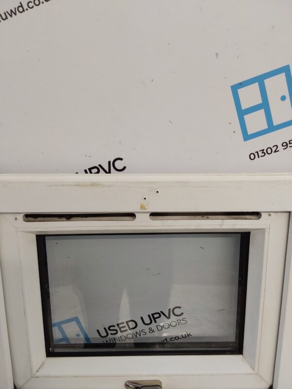 Used White Upvc Window 1540mm x 1270mm C7W11 - Image 4