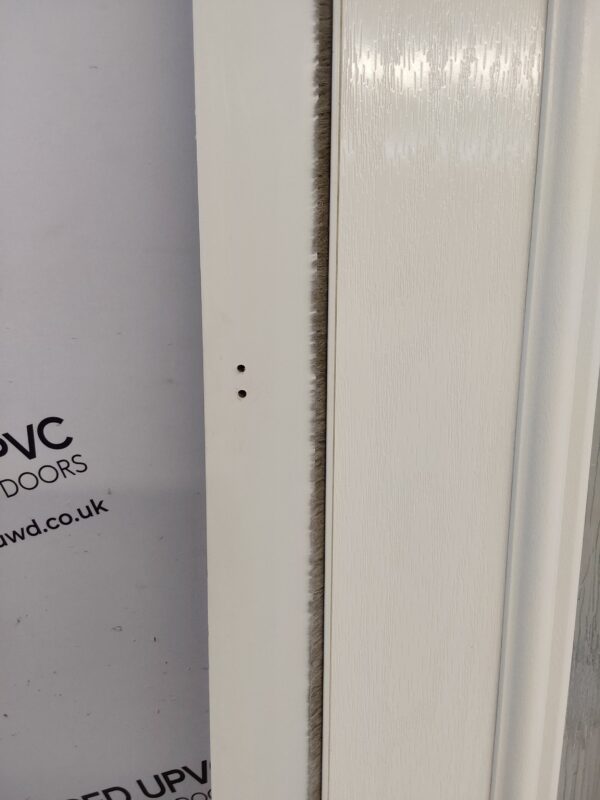 Used White Composite Back Door 895mm x 2040mm 0516 - Image 7