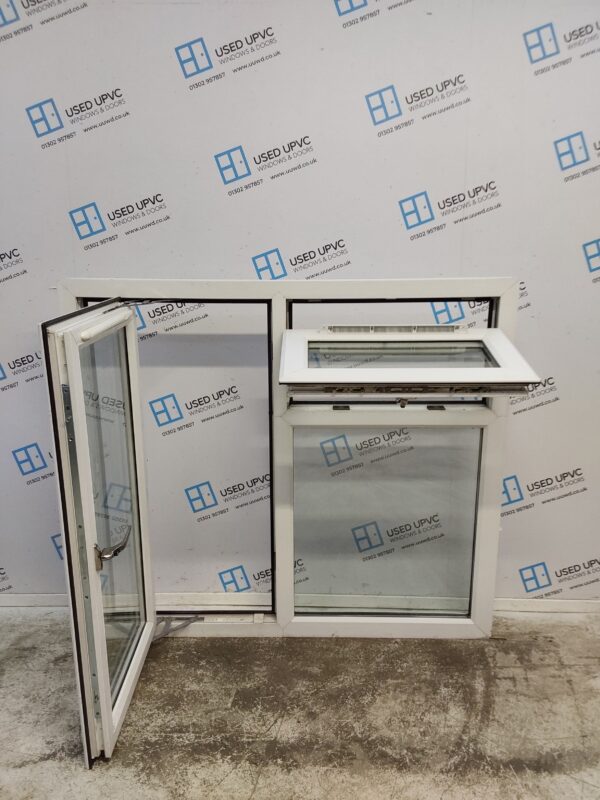 Used White Upvc Window 1300mm x 1150mm SC1013 - Image 3