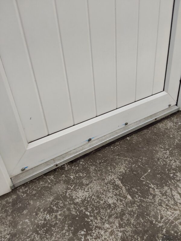 Used White Upvc Stable Back Door 870mm x 2100mm 0456 - Image 7