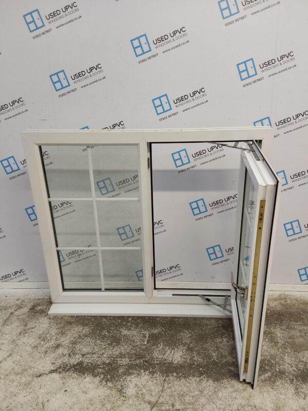 Used White Upvc Window 1215mm x 1075mm SC1028 - Image 3