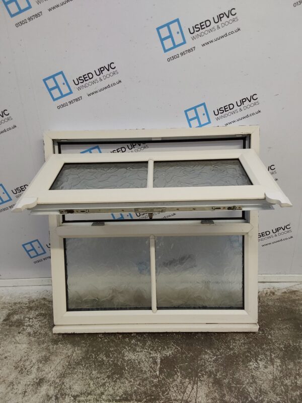 Used Cream Upvc Window 900mm x 880mm SC1030 - Image 3