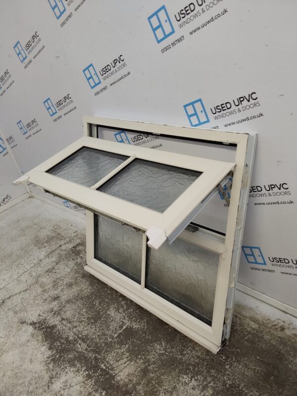 Used Cream Upvc Window 900mm x 880mm SC1030 - Image 4