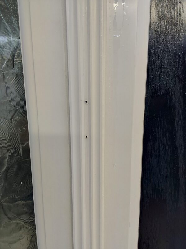 Used Dark Blue Composite Front Door And Side Panel 1360mm x 2090mm (Reduce To 2070mm) DS037 - Image 7