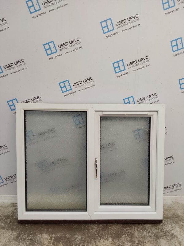 Used Woodgrain Upvc Window 1290mm x 1060mm C5032 - Image 4