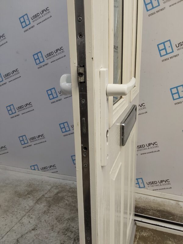 Used White Composite Front Door 900mm x 2055mm C9D74 - Image 5