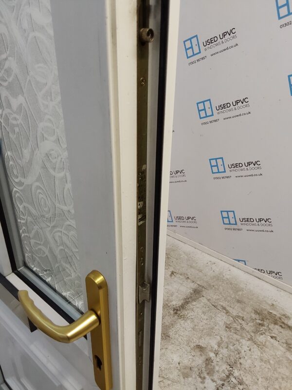 Used White Upvc Front Door 875mm x 2020mm C7D006 - Image 9