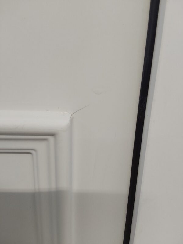 Used White Upvc Front Door 925mm x 2130mm (reduce to 910mm x 2115mm) C7D031 - Image 5
