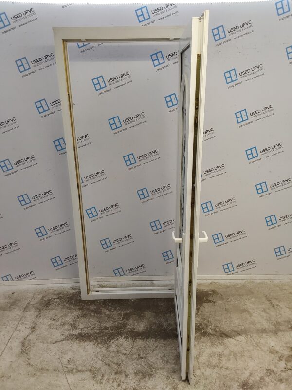 Used White Upvc Front Door 925mm x 2130mm (reduce to 910mm x 2115mm) C7D031 - Image 3
