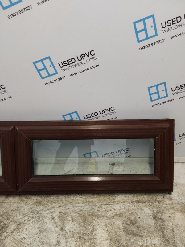 Used Woodgrain Upvc Window 1755mm x 415mm SC1055 - Image 5