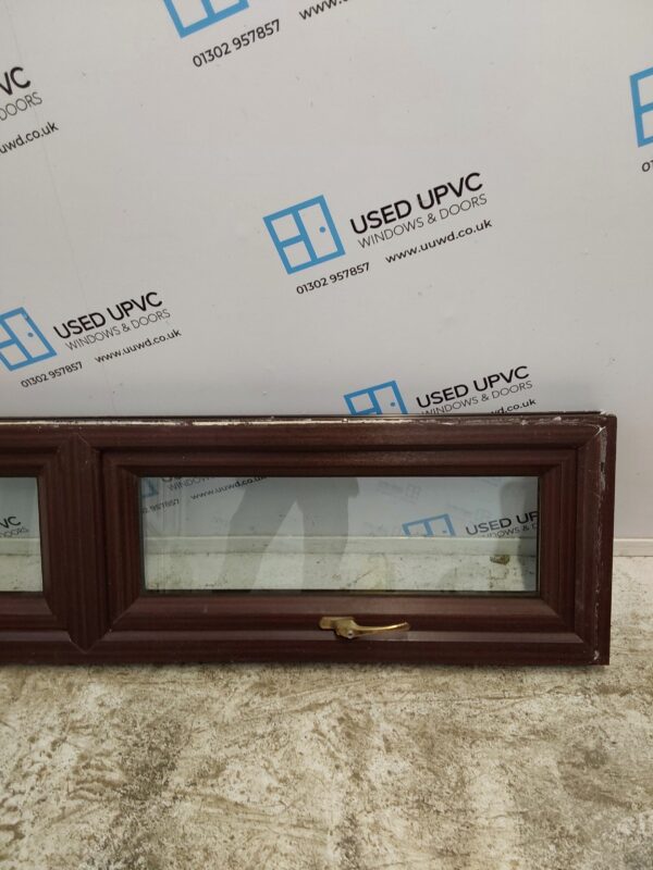 Used Woodgrain Upvc Window 1755mm x 415mm SC1055 - Image 10