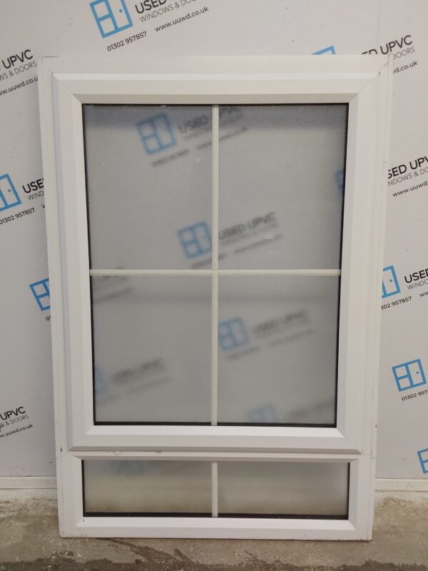 Used White Upvc Window 945mm x 1385mm (reduce to 915mm) LW0073