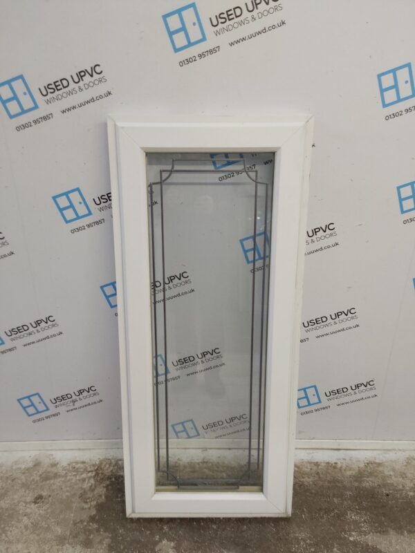 Used White Upvc Window 565mm x 1310mm C4B006