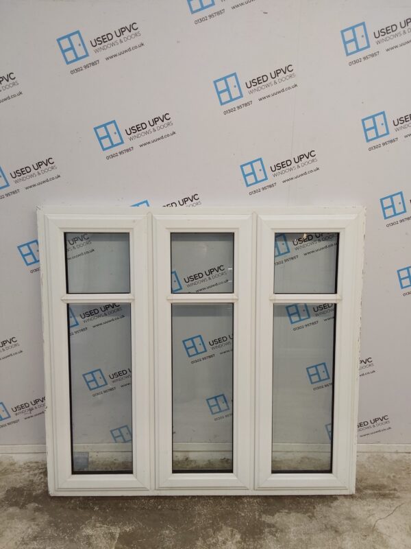 Used White Upvc Window 1330mm x 1245mm LW0074