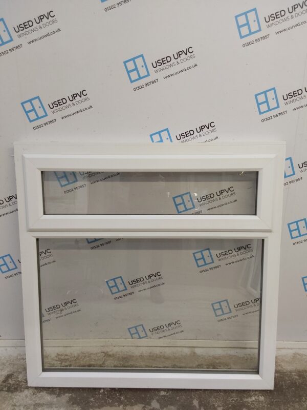 Used White Upvc Window 1220mm x 1205mm (Reduce To 1190mm) C5053