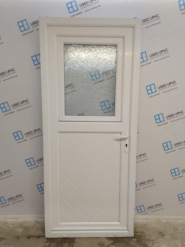 Used White Upvc Stable Door 930mm x 2165mm 0506