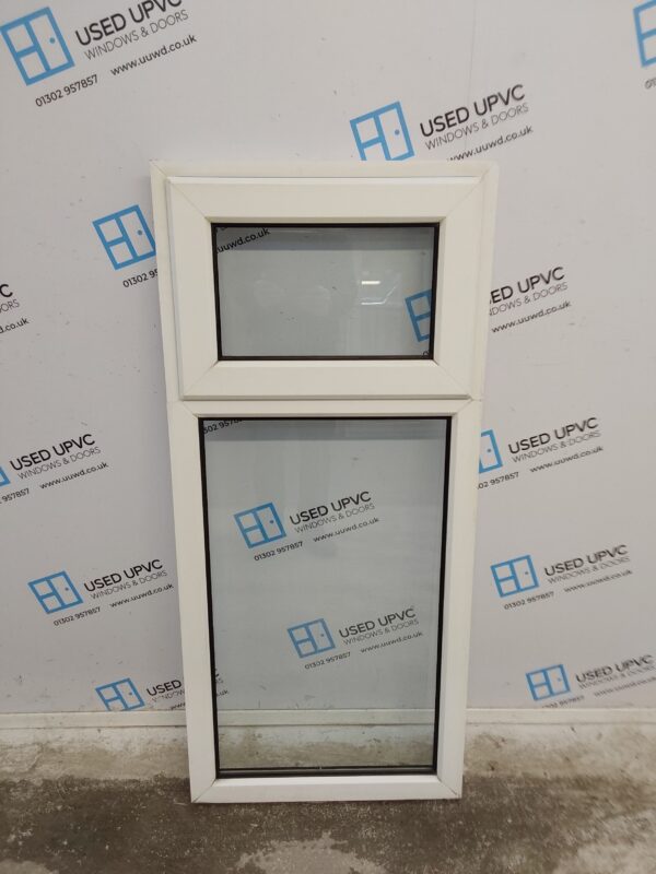 Used White Upvc Window 600mm x 1330mm W0168