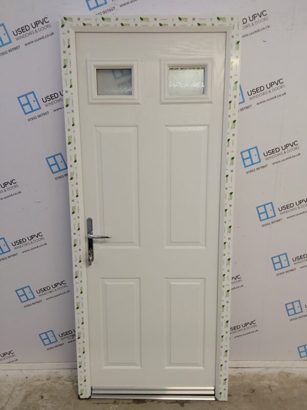 Brand New White Composite Door 850mm x 2020mm ND45