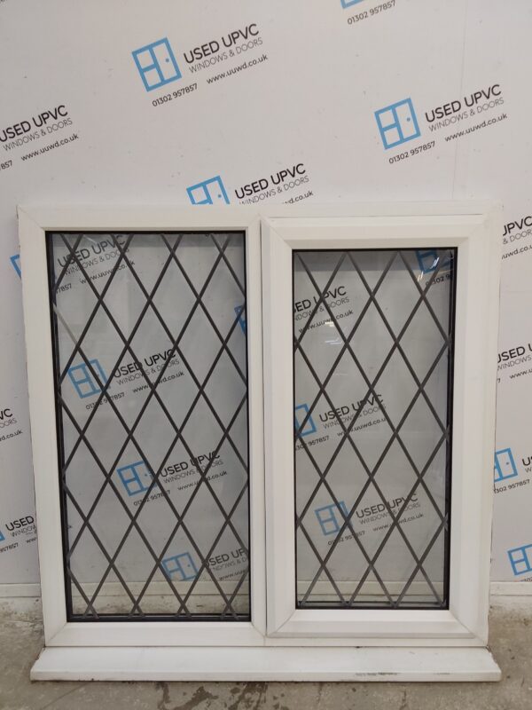 Used White Upvc Window 1190mm x 1195mm SC1023