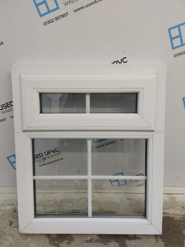 Used White Upvc Window 680mm x 795mm W0453