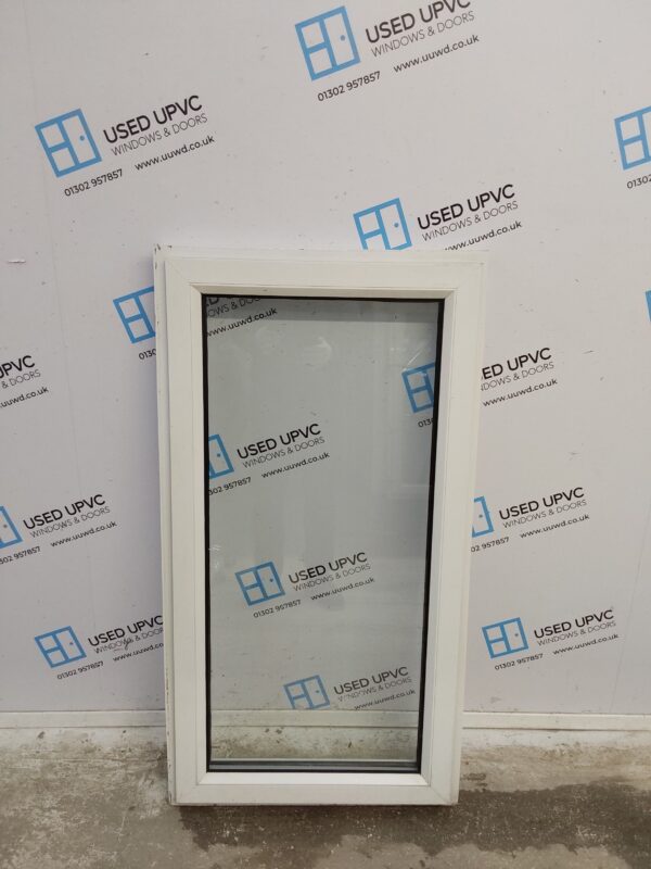 Used White Upvc Window 620mm x 1170mm C4W063