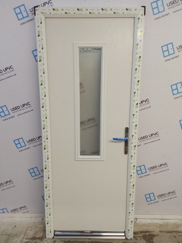 Brand New White Composite Door 810mm x 1970mm C1ND73