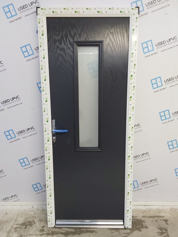 Brand New Anthracite Grey Composite Door 810mm x 1970mm C1ND77