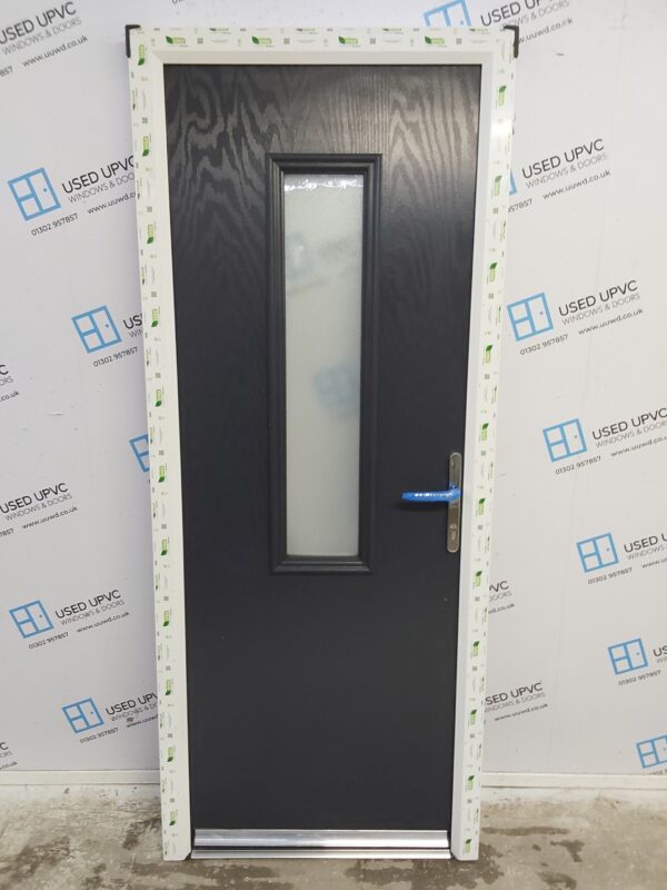 Brand New Anthracite Grey Composite Door 810mm x 1970mm C1ND79