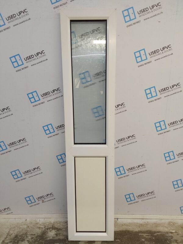 Used White Upvc Side Panel 430mm x 2015mm SC1040