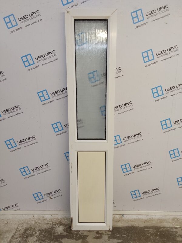 Used White Upvc Side Panel 415mm x 2025mm SC1042 - Image 2