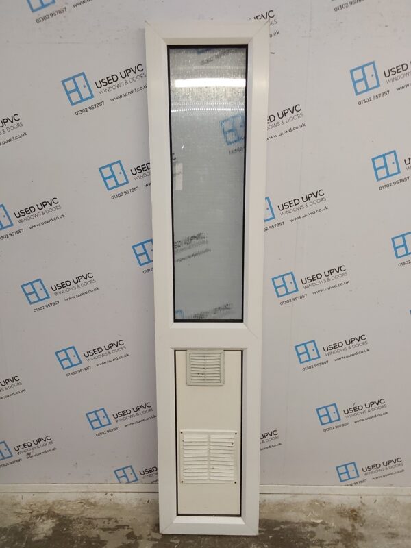 Used White Upvc Side Panel 425mm x 2020mm SC1044