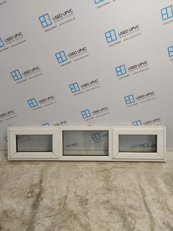 Used White Upvc Window 1770mm x 390mm SC1047