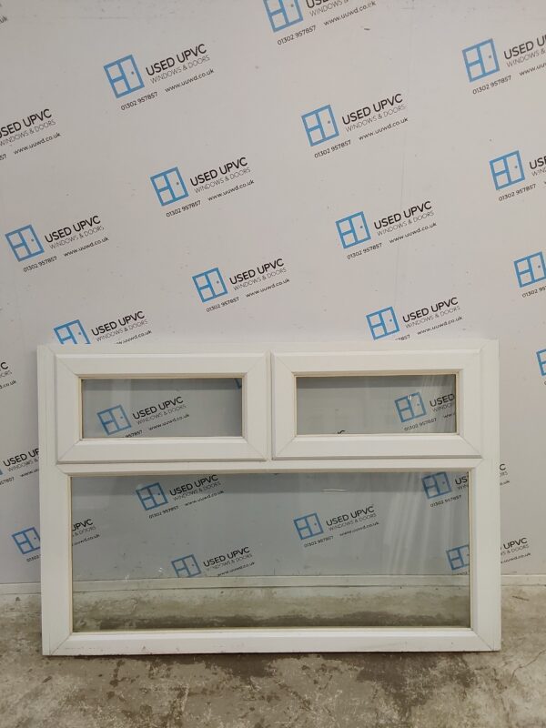 Used White Upvc Window 1520mm x 1035mm (Reduce To 1470mm) C3W034