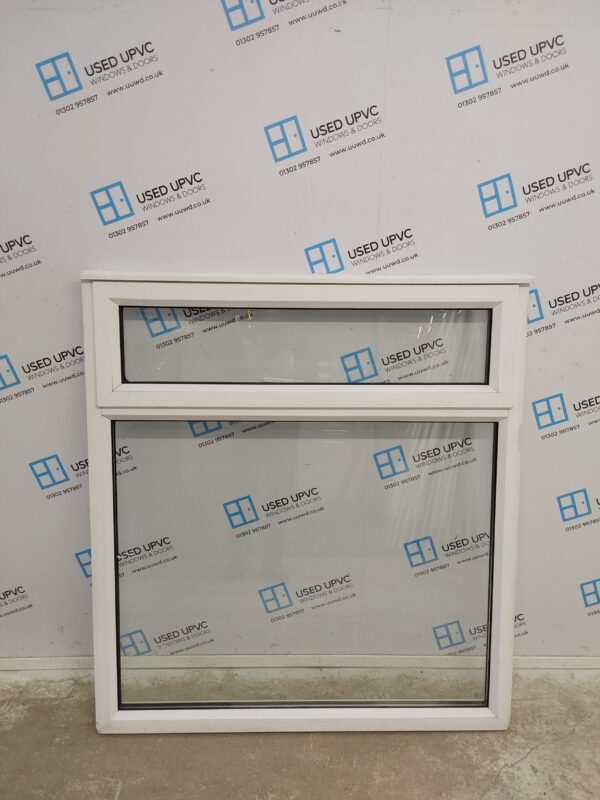 Used White Upvc Window 1220mm x 1340mm C5009