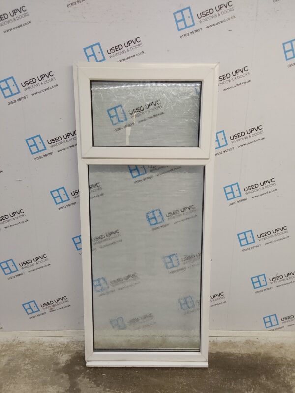 Used White Upvc Window 760mm x 1775mm C22045