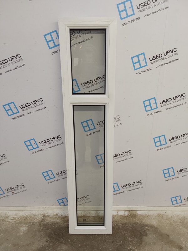 Used White Upvc Window 355mm x 1630mm C22059 - Image 2