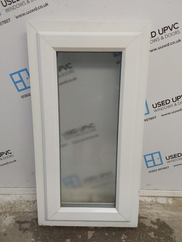 Used White Upvc Window 505mm x 970mm C4W162