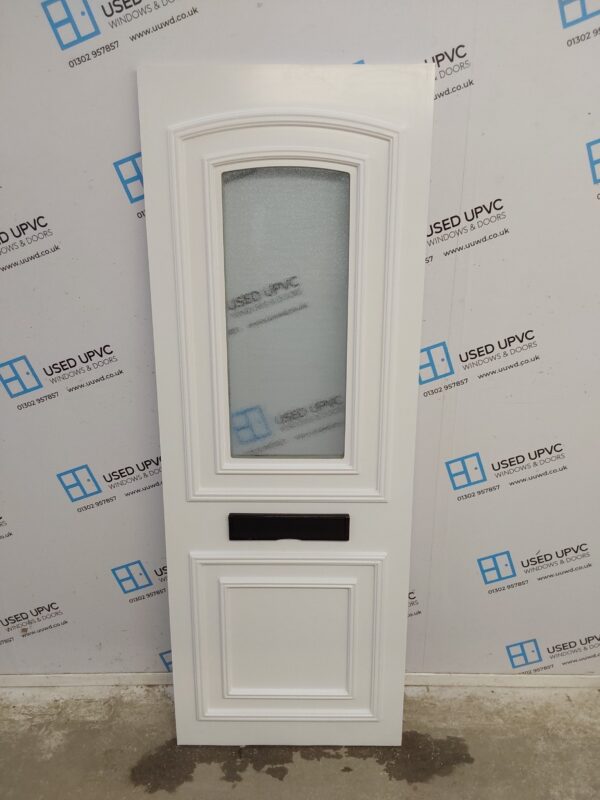Used White Upvc Front Door Panel 626mm x 1725mm x 28mm UFDP0040