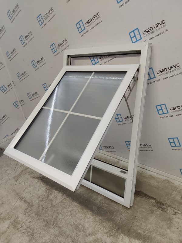 Used White Upvc Window 945mm x 1385mm (reduce to 915mm) LW0073 - Image 3