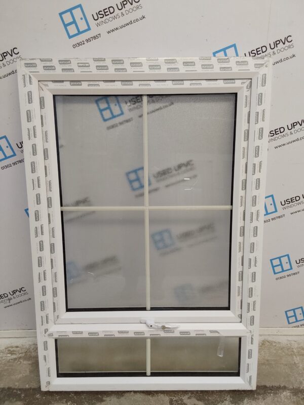 Used White Upvc Window 945mm x 1385mm (reduce to 915mm) LW0073 - Image 2