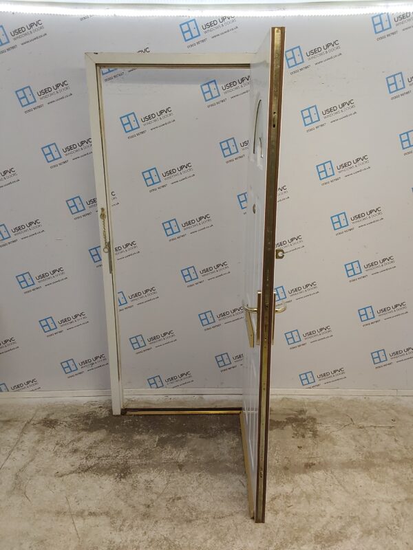 Used White Upvc Front Door 940mm x 2125mm 0228 - Image 3