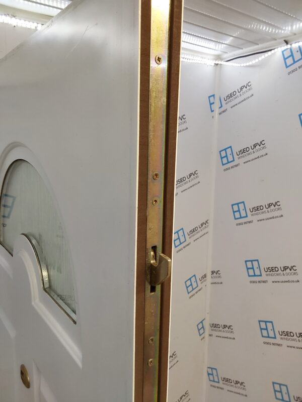 Used White Upvc Front Door 940mm x 2125mm 0228 - Image 8