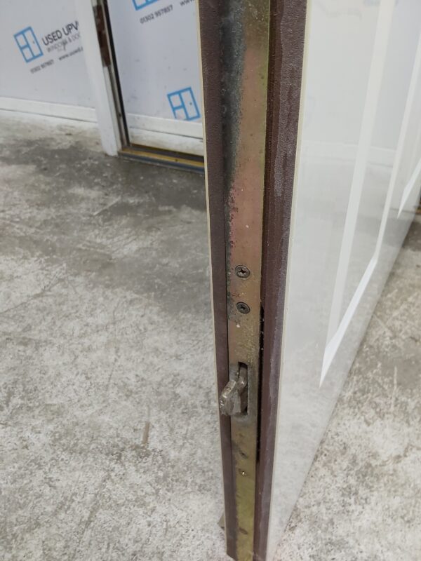 Used White Upvc Front Door 930mm x 2140mm (reduce to 2090mm) 0716 - Image 9